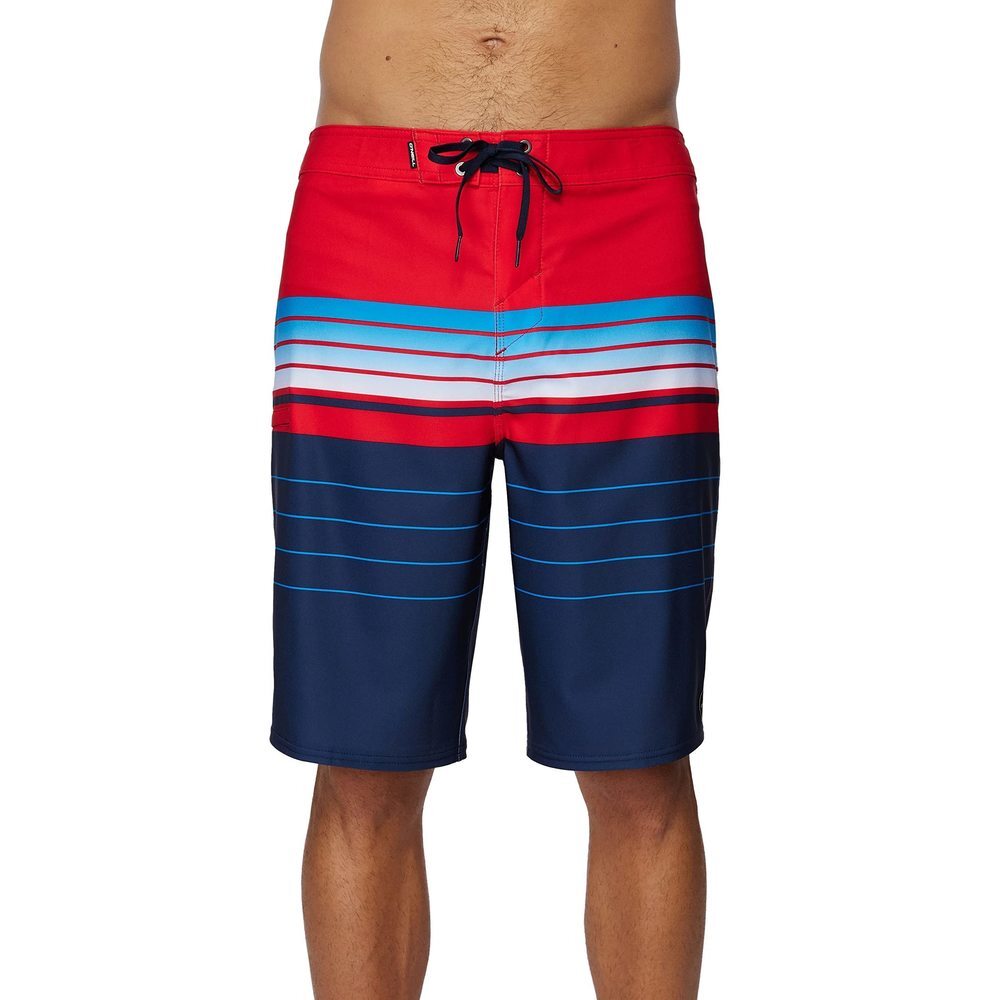 O'NEILL Men's 21 Inch Santa Cruz Stripe Boardshorts - Water Resistant Swim